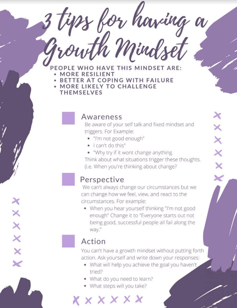 Growth Mindset Guide from Taquonna Lampkins Life Purpose Coach